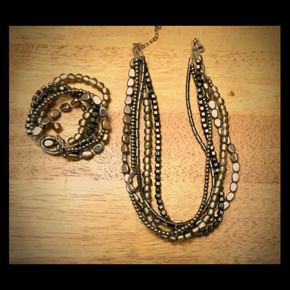 Silpada Necklace and bracelet